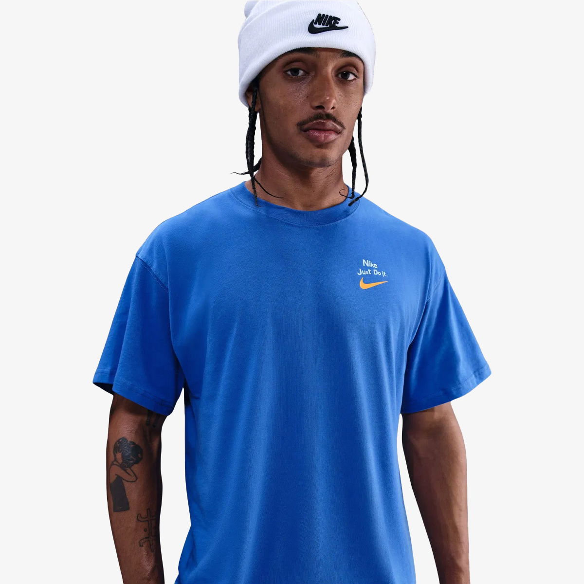 Тениска Nike Just Do It Graphic T-Shirt Синьо | IQ2773-480, 0