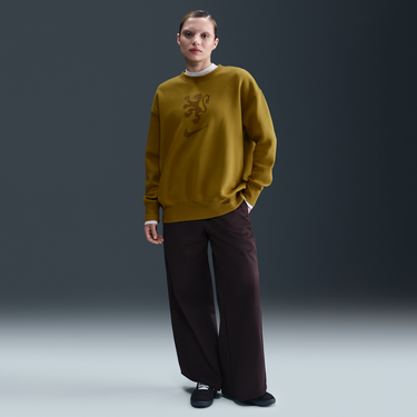 Суитчър Nike Netherlands Phoenix Fleece Crew Sweatshirt Жълто | HJ4109-716, 2