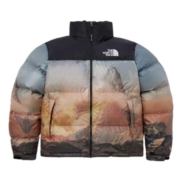 Пухо яке The North Face 1996 Novelty Nuptse Mountain Print Puffer Jacket Многоцветен | NJ1DP76B