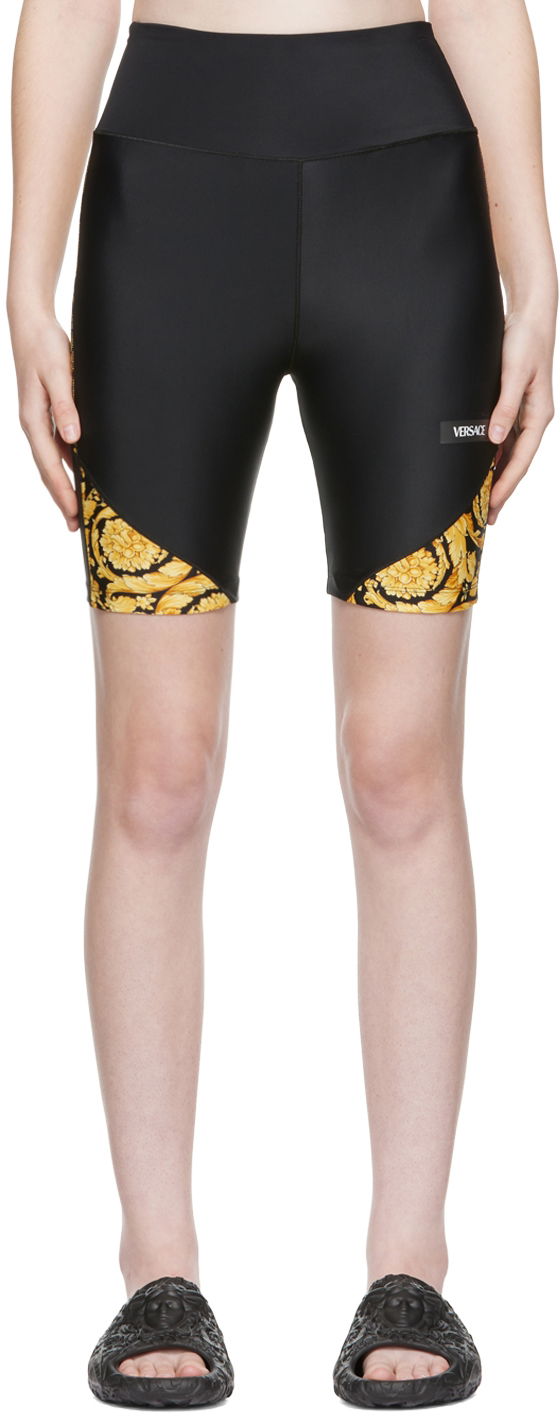 Къси панталони Versace Barocco Bike Shorts Черно | 1004692_A232185_1B000, 0