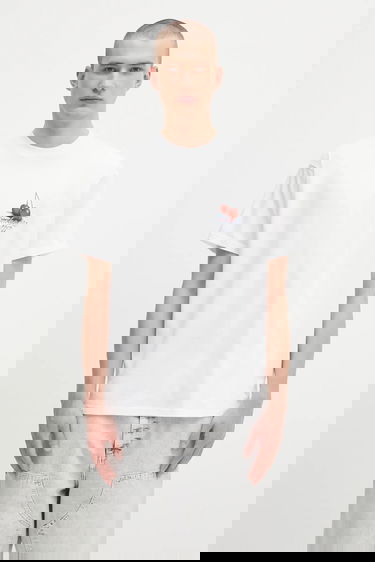 Тениска Carhartt WIP Jake Garcia T-Shirt Бяло | I035208-02.XX, 4