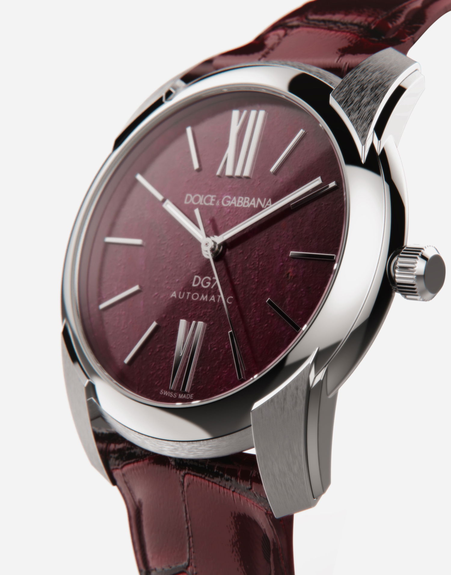 Часовник Dolce & Gabbana Dg7 Watch Steel Бургунди | WWFE1SWW061R0012, 1