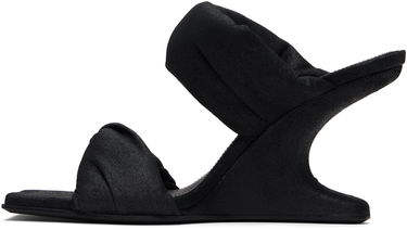 Аксесоари Rick Owens Rick Owens Porterville Cantilever 8 Twisted Heeled Sandals Черно | RP01E7803 LBA, 2