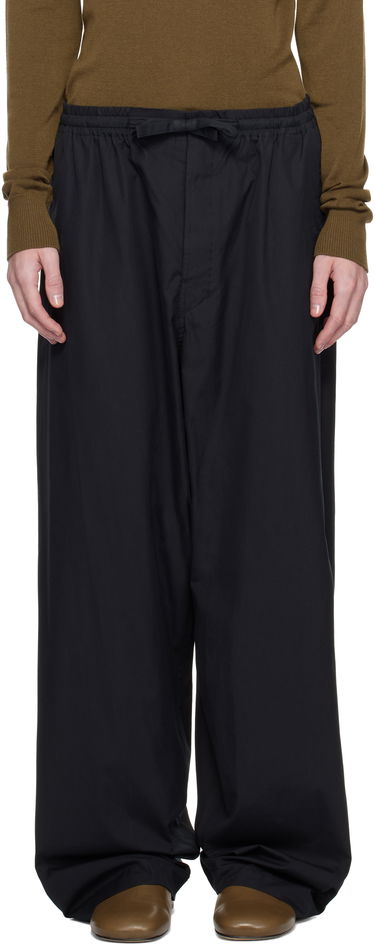 Панталони LEMAIRE Lemaire Multi-Topstitch Taekwondo Trousers Черно | PA1149 LF839, 0