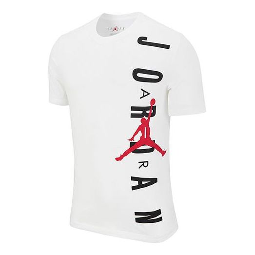 Тениска Jordan Jordan Jumpman Logo Print T-Shirt Бяло | DA9785-100, 0
