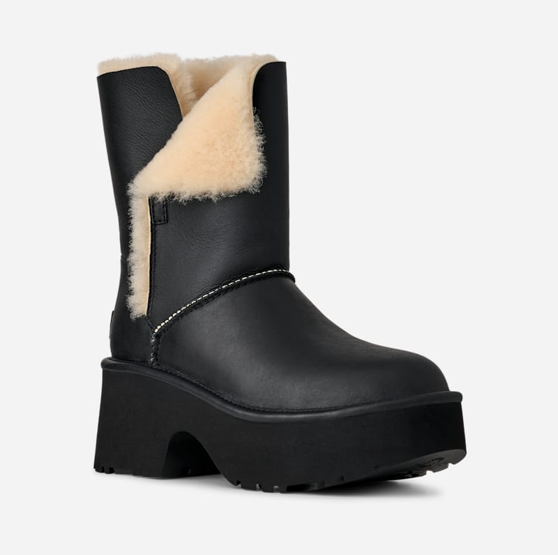 Кецове и обувки UGG UGG Classic Esmee Sheepskin Boots Черно | 1172590-BLK, 1