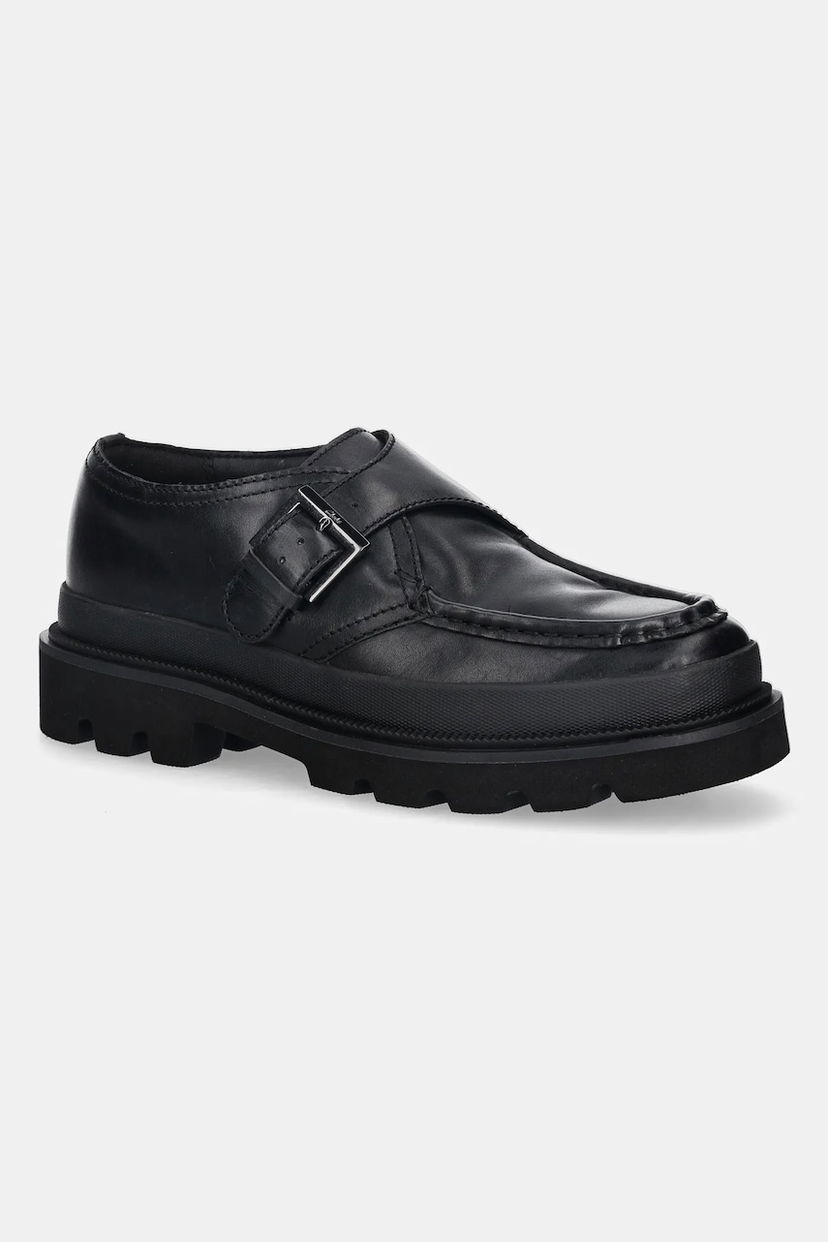 Кецове и обувки Clarks Originals Badell Monk Moc Toe Chunky Sole Shoe Черно | 26183269