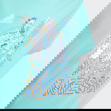 Тениска adidas Originals Messi Football Graphic Tee Тюркоазено | HY8705, 2