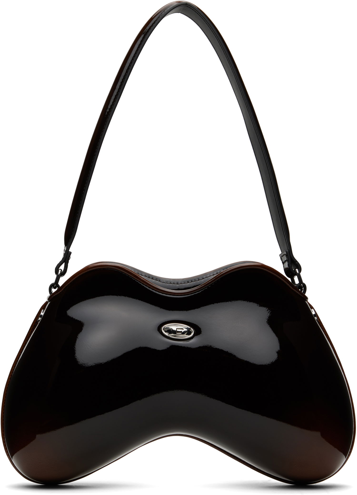 Чанта през рамо Diesel Diesel Double-D Shoulder Bag Черно | X10327 P8008, 0