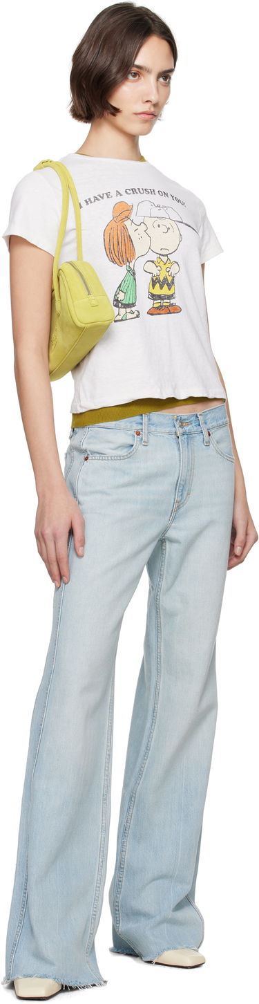 Дънки RE/DONE Re/Done 'The Californian' Wide-Leg Jeans Синьо | 168-03WCALIJN, 3