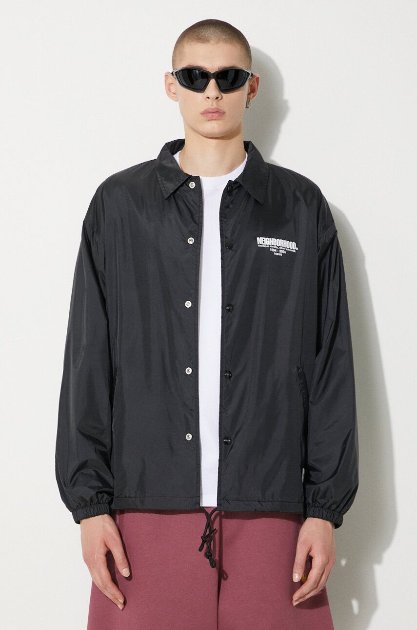 Ветровка Neighborhood NEIGHBORHOOD Windbreaker Oversize Jacket Черно | 241TSNH.JKM01, 0
