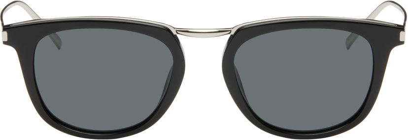 Слънчеви очила Saint Laurent Square Frame Sunglasses Черно | SL 753-001