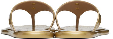Аксесоари Versace Versace Alia Metallic Flat Sandals Металик | 1016248_1A14478, 1