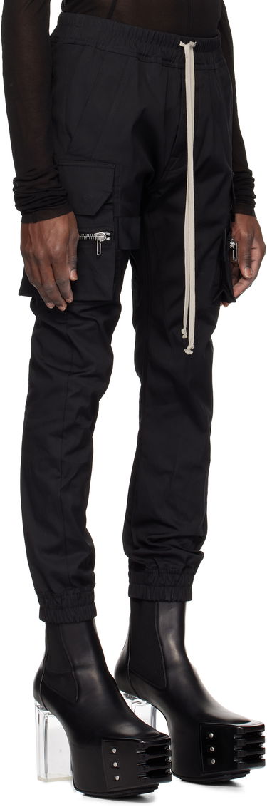 Карго панталони Rick Owens Rick Owens Hollywood Mastadon Cargo Pants Черно | RU01E5396 TE, 1