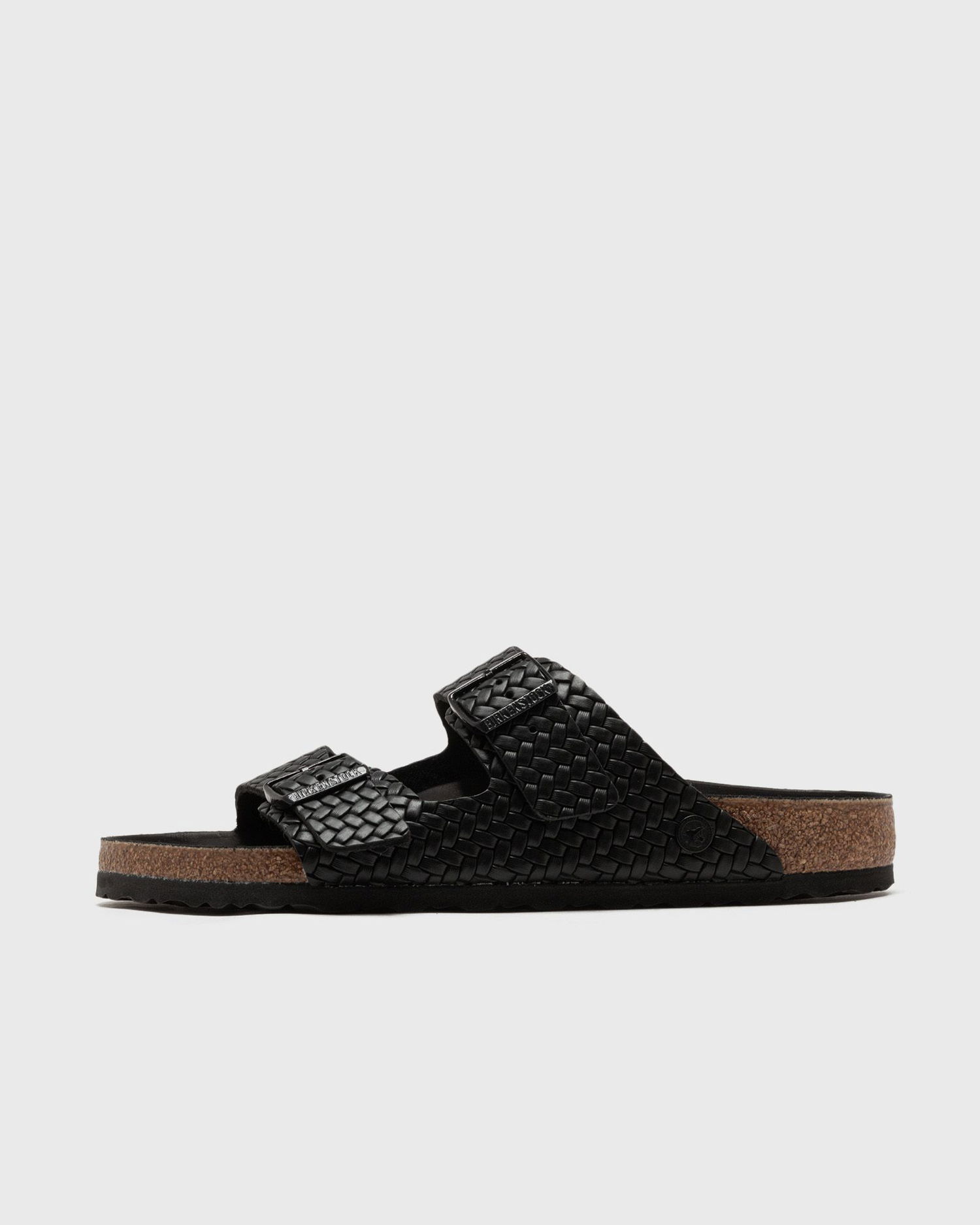 Кецове и обувки Birkenstock Arizona Rivet Woven Leather Sandals Черно | 1029133, 1