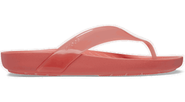 Кецове и обувки Crocs Splash Glossy Flips Червено | 208534-6VT, 0
