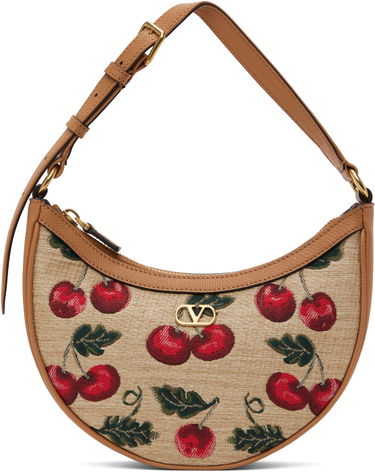 Дамска чанта Valentino Valentino Garavani VLogo Signature Mini Cherryfic Bag Кафяво | 6W0P0AK3CJR, 0