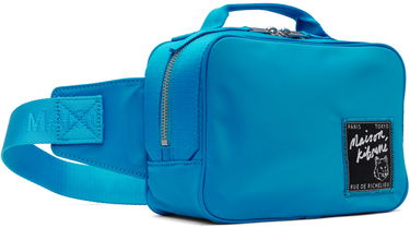 Чанта за кръста MAISON KITSUNÉ Maison Kitsuné 'The Traveller' Belt Bag Синьо | MM05162WQ1001P451, 1