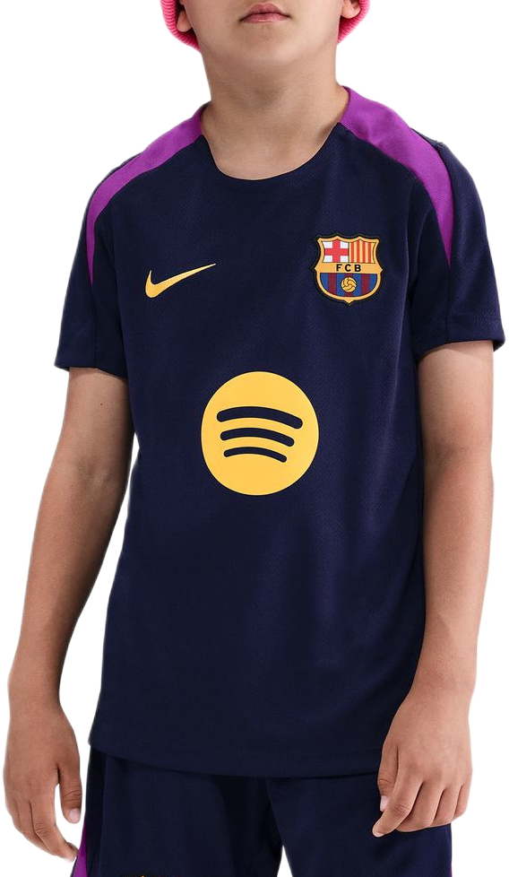 Тениска Nike FCB Y NK DF STRK SS Top 2025/26 Тъмно синьо | hj7831-597, 0