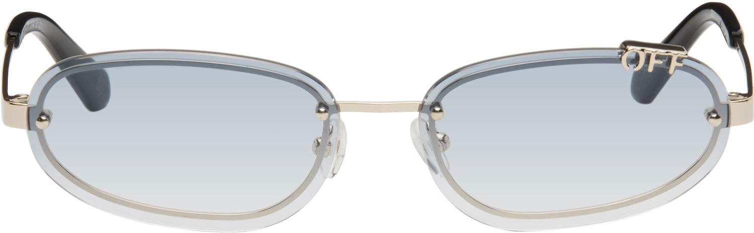 Слънчеви очила Off-White Off-White Miami Sunglasses Синьо | OERI13MC99MET0017642, 0