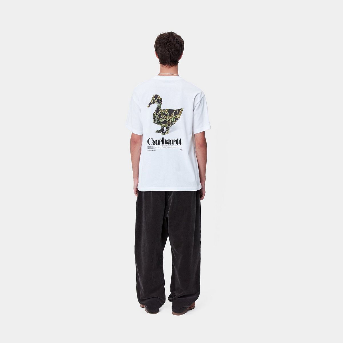 Тениска Carhartt WIP Short Sleeve Graphic Logo T-Shirt Бяло | I033967_9, 1