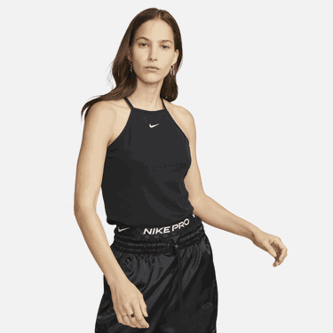 Потник Nike Sportswear Essentials Ribbed Tank Top Черно | DV7960-010, 0