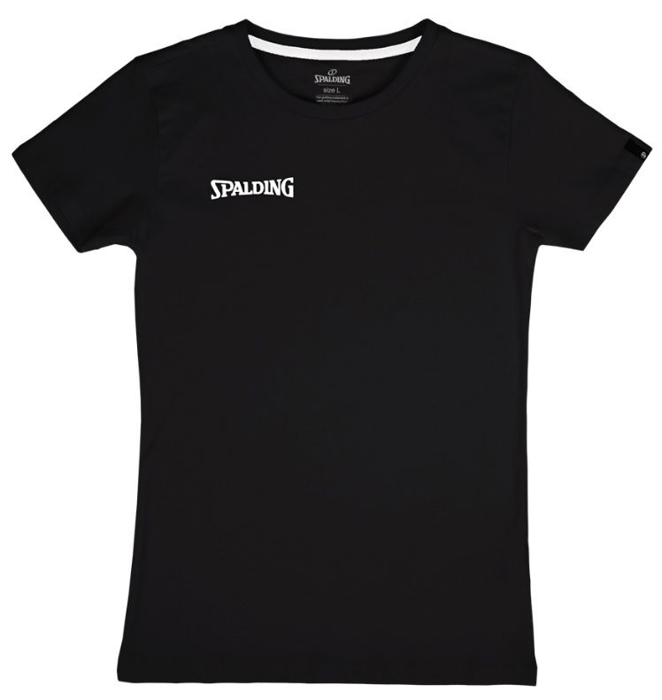 Тениска Spalding Spalding Essential T-Shirt Черно | 40221630-black