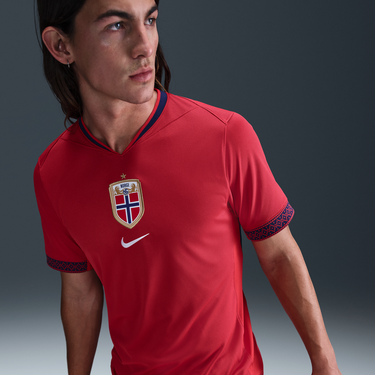 Фланелка Nike Norway Stadium 2025 Replica Dri-FIT Soccer Jersey Червено | FZ9016-657, 4