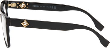 Слънчеви очила FENDI FF Diamonds Rectangular Frame Glasses Черно | FE50117I@55001 192337204067, 2