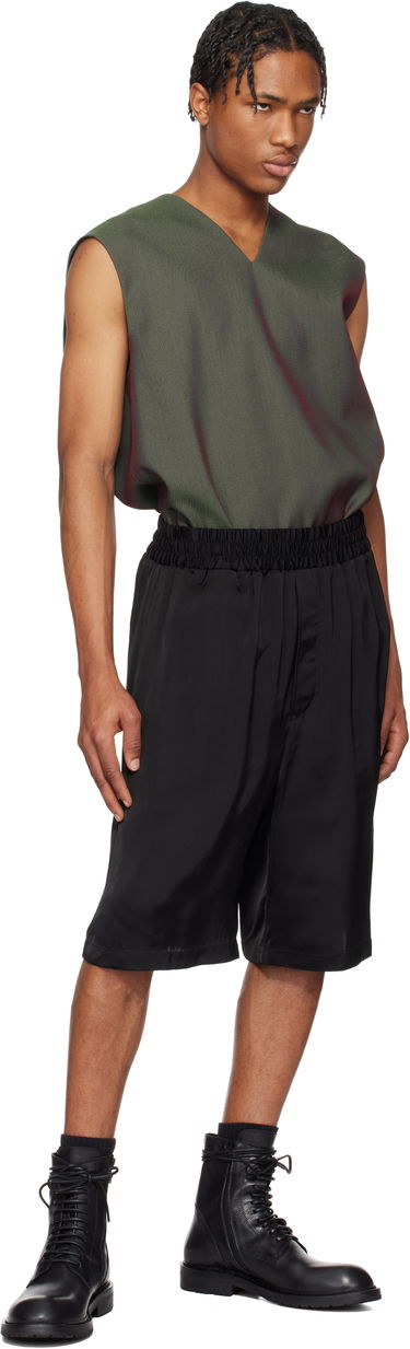 Къси панталони Jil Sander Jil Sander Fluid Viscose Shorts Черно | J23KA0108_J65022, 3