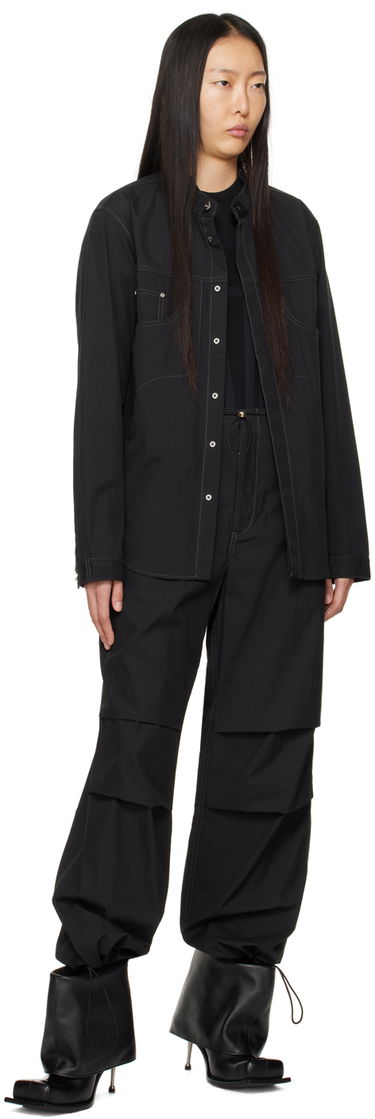 Риза Dion Lee Rivet Denim Jacket Черно | C5040PS24, 3