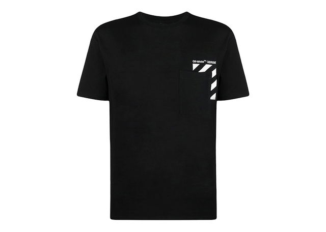 Diag-Stripe Pocket T-Shirt