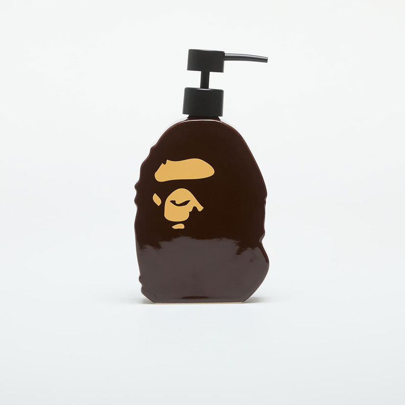 Домашен декор BAPE A BATHING APE Ape Head Soap Dispenser Brown Universal Кафяво | 001HOK301002M BRW