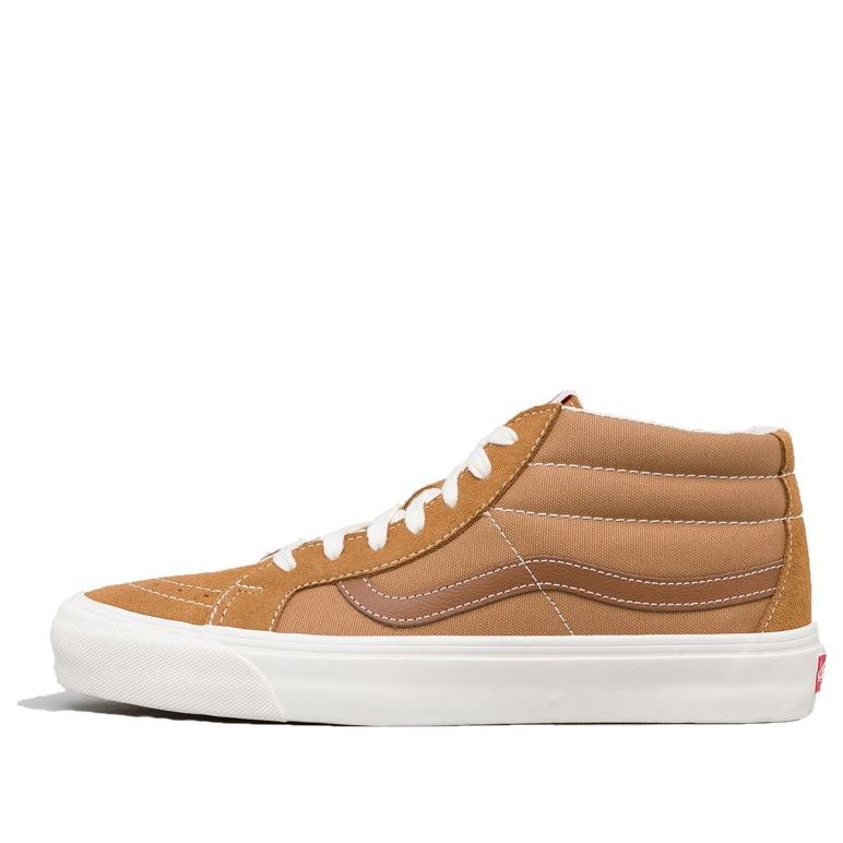 Кецове и обувки Vans OG SK8-Mid LX Кафяво | VN0A3ZCDUN9