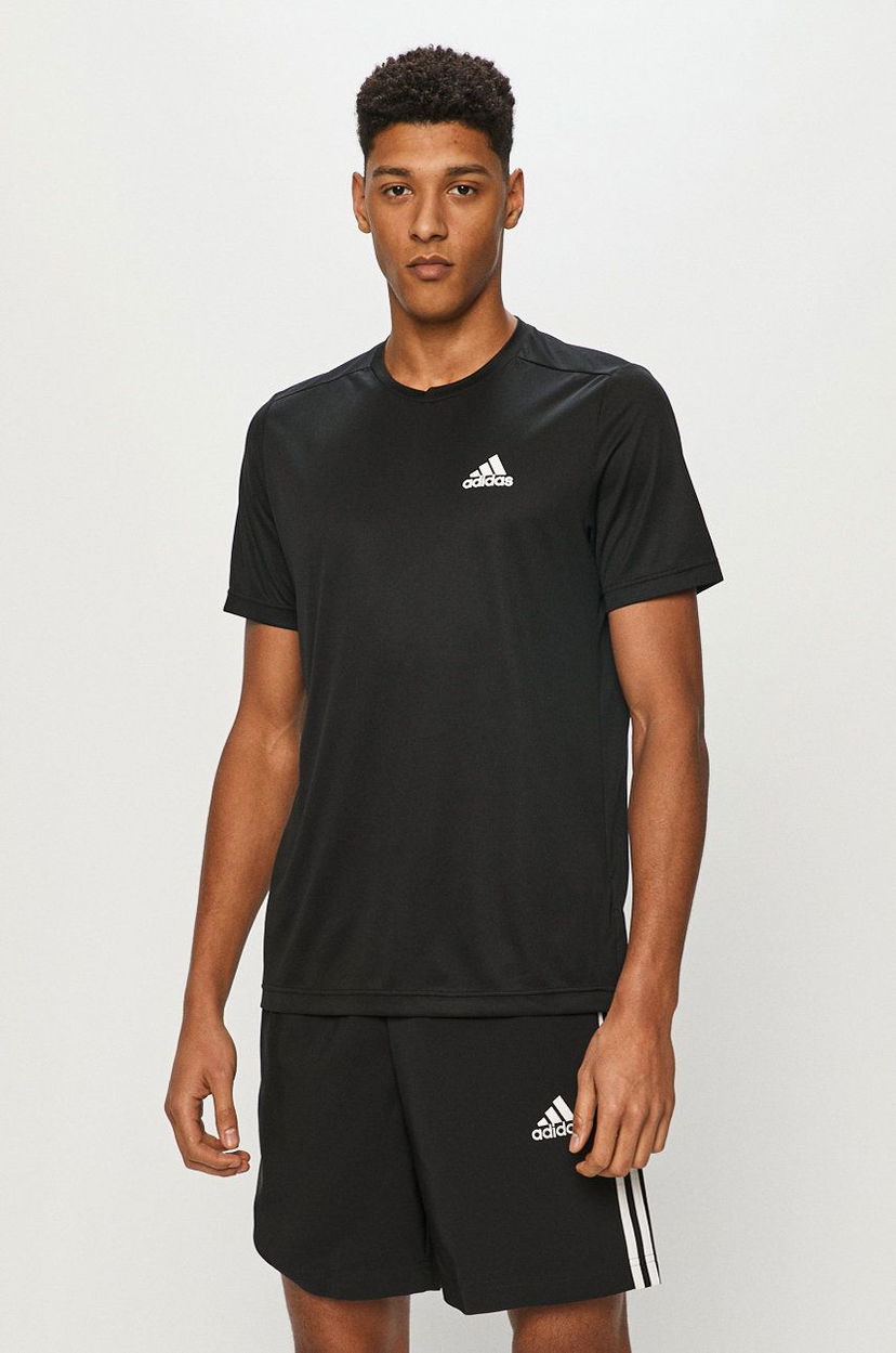 Тениска adidas Originals Training T-Shirt Черно | GM2090