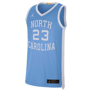 Фланелка Nike NCAA NORTH CAROLINA TAR HEELS UNC RETRO ROAD JERSEY MICHAEL JORDAN Синьо | DZ6025-448, 1
