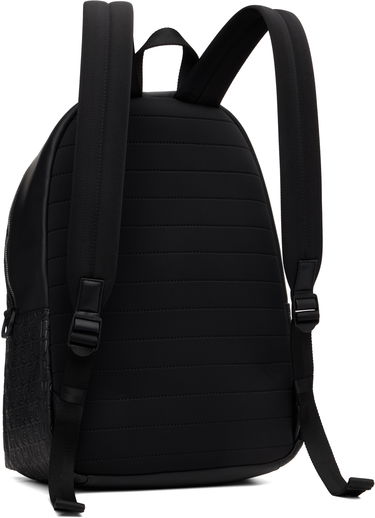 Раница BOSS Hugo Embossed-Logo Faux-Leather Backpack Черно | 50552901, 2