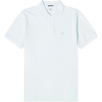 Поло тениска C.P. Company 24/1 Piquet Resist Dyed Polo Shirt Бяло | CMPL090A-005527R-806, 1