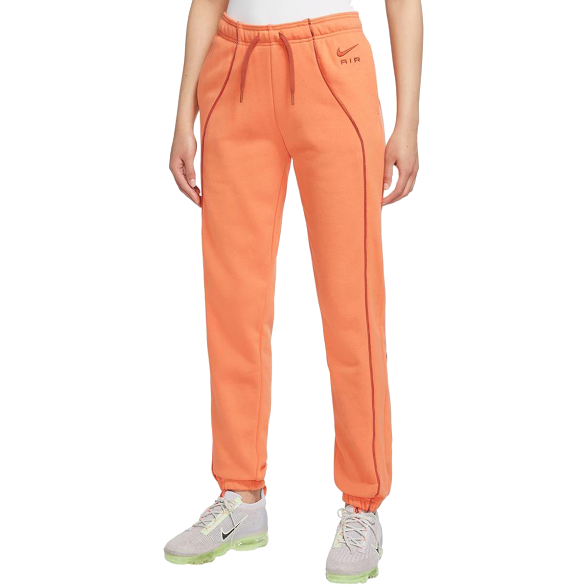 Спортни панталони Nike Nike Sportswear Air Fleece Joggers Оранжево
 | DQ6563-871, 0