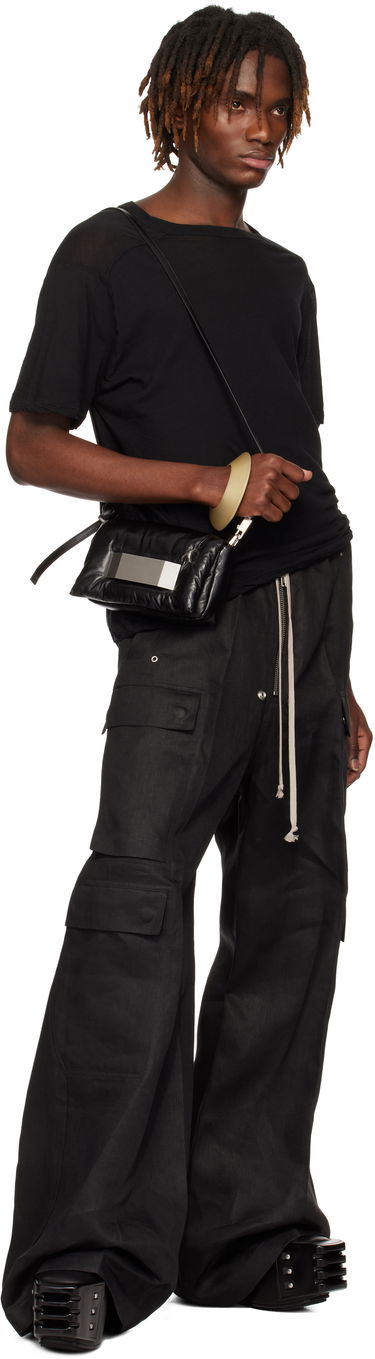 Карго панталони Rick Owens Rick Owens Hollywood Cargobela Cargo Pants Черно | RU01E5339 TWL, 3
