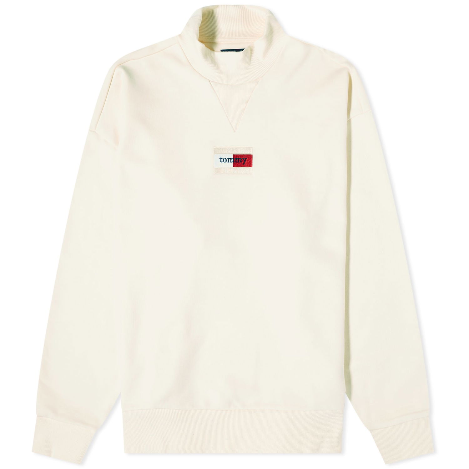 Суитчър Tommy Hilfiger Essential Mockneck Бежово | DM0DM16518ZQE, 0