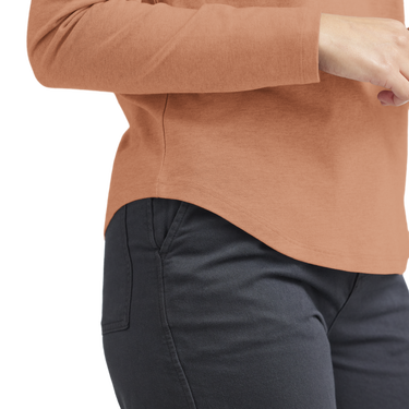 Тениска Allbirds Merino Long Sleeve Tee, Size XS Оранжево
 | A12106W, 1