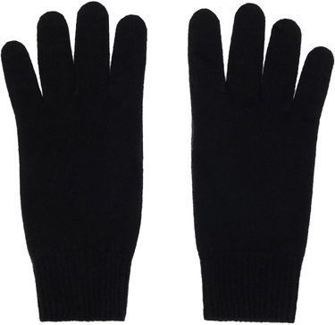 Ръкавици The Row The Row Leomarie Knit Gloves Черно | 10072-Y556, 0