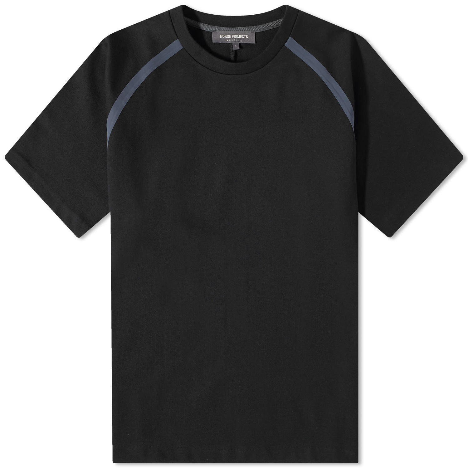 Тениска NORSE PROJECTS Cordura Tech T-shirt Черно | N01-0626-9999, 0
