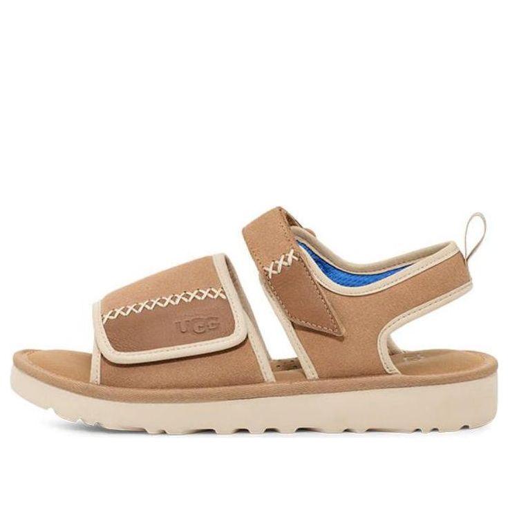 Кецове и обувки UGG Goldencoast Strap Sandals Кафяво | 1136650-SSNT, 0