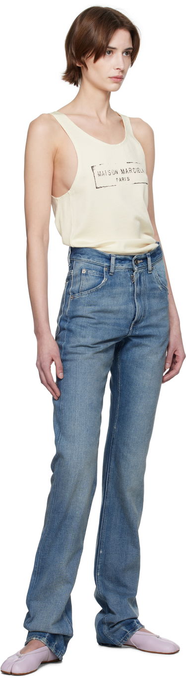 Дънки Maison Margiela Maison Margiela 5 Pockets Jeans Синьо | S51LA0177 S30383, 3