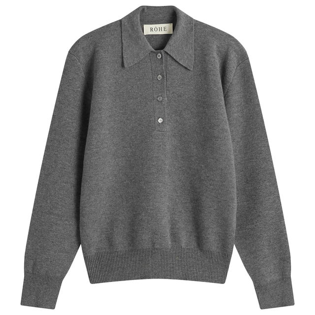 Rohe Sculptural Polo Sweater