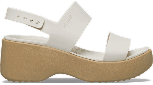 Brooklyn Sky Platform Sandals with Adjustable Ankle Strap