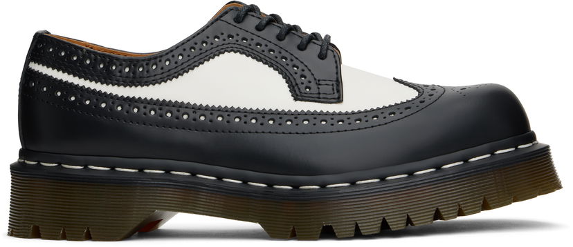 Грижа за обувките Dr. Martens 3989 Bex Smooth Leather Derbys Бяло | 10458001