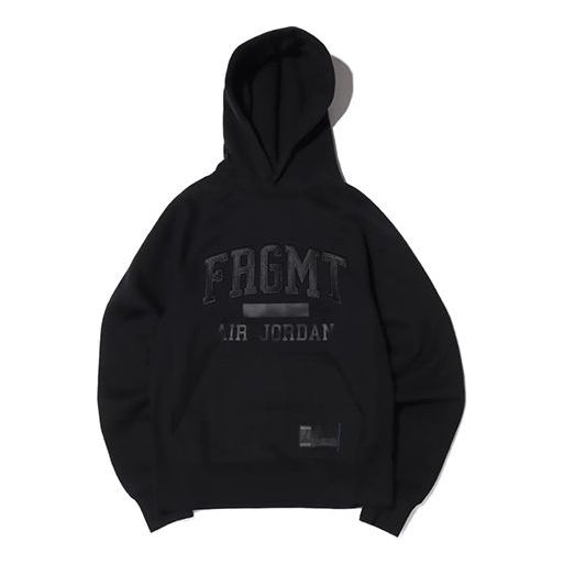 Суитчър Jordan Fragment Design x Air Jordan Long Sleeve Hoodie Черно | DA2984-010